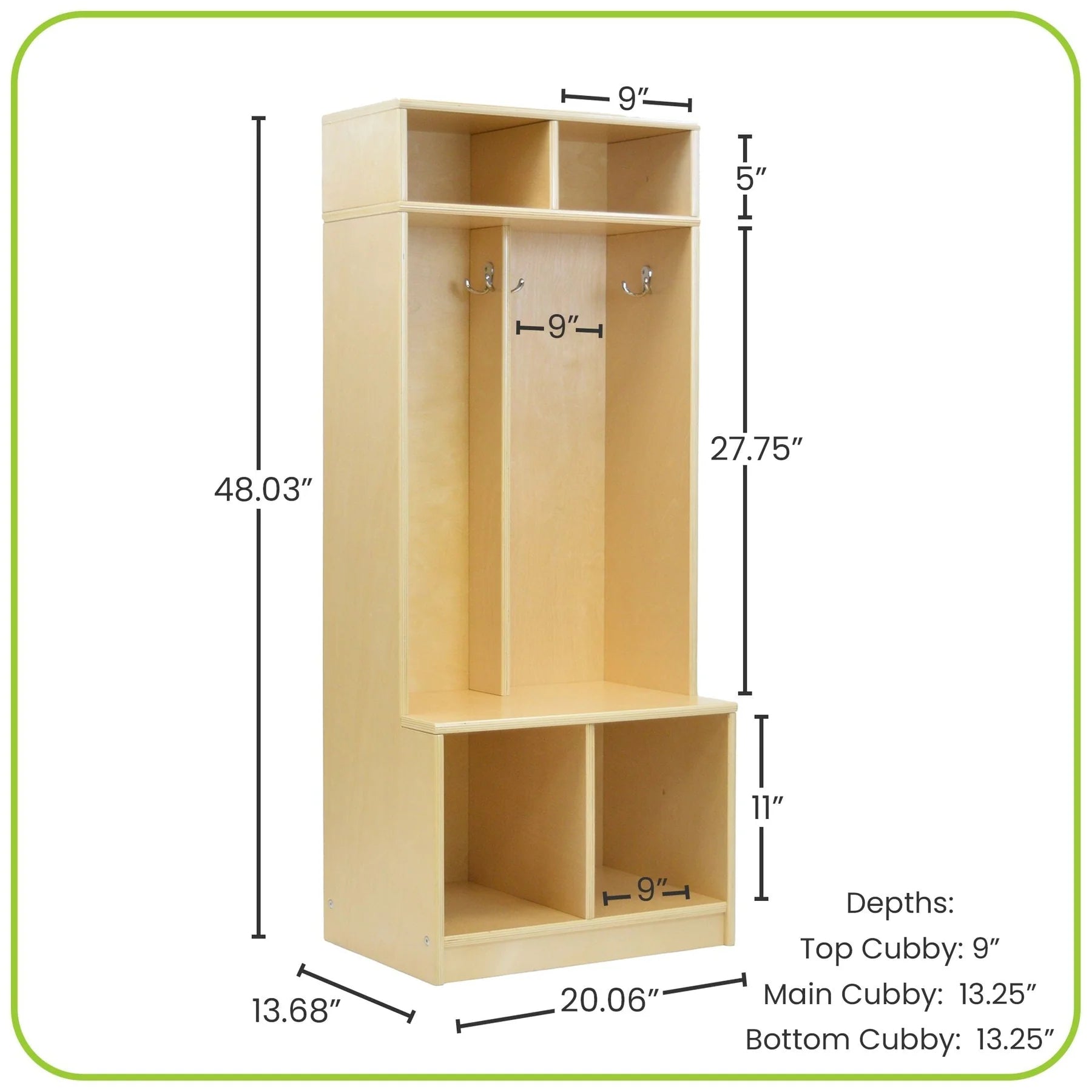 Little Partners Learn 'N Store Cubby- Strolleria