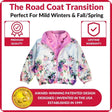 Onekid Car Seat Coat | The Road Coat Transition - Floral Print - Bambi Baby