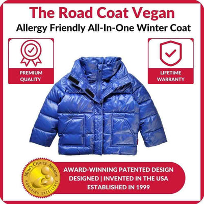 Onekid Car Seat Coat | The Road Coat Vegan - Royal Blue