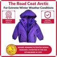 Onekid Car Seat Coat | The Road Coat Arctic - Purple - Bambi Baby