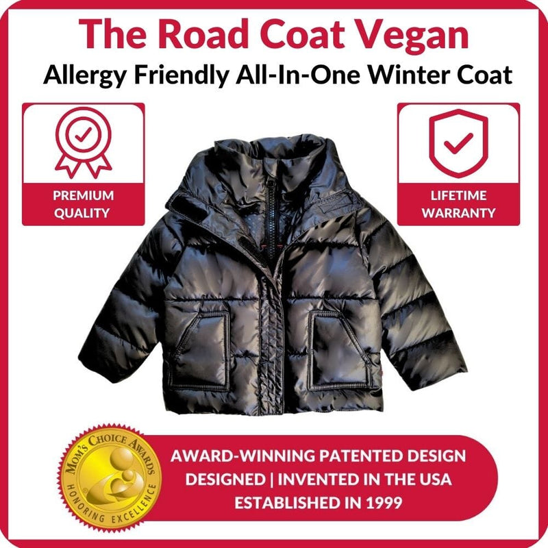 Onekid Car Seat Coat | The Road Coat Vegan - Black
