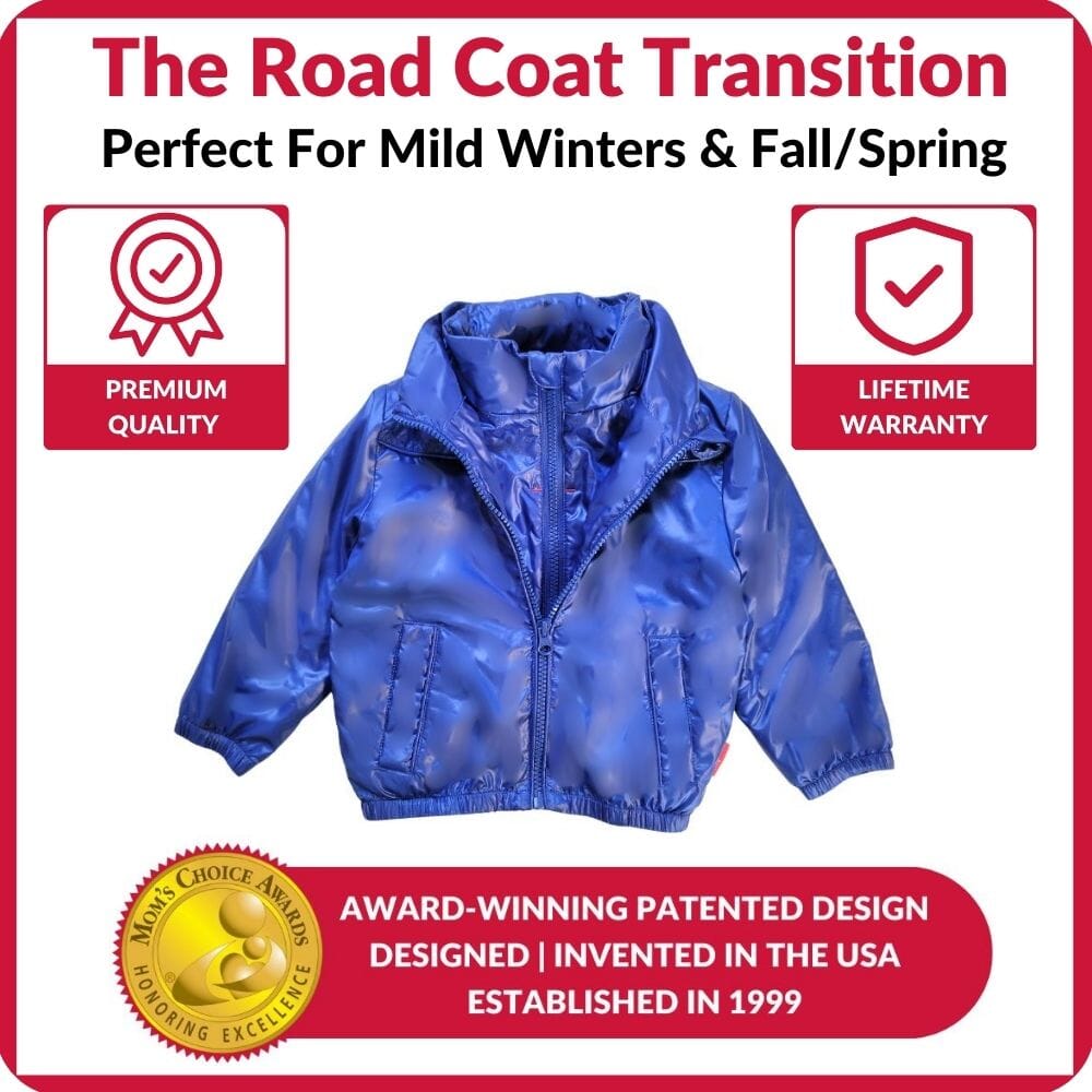 Onekid Car Seat Coat | The Road Coat Transition - Royal Blue- Strolleria