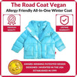 Onekid Car Seat Coat | The Road Coat Vegan - Aqua - Bambi Baby