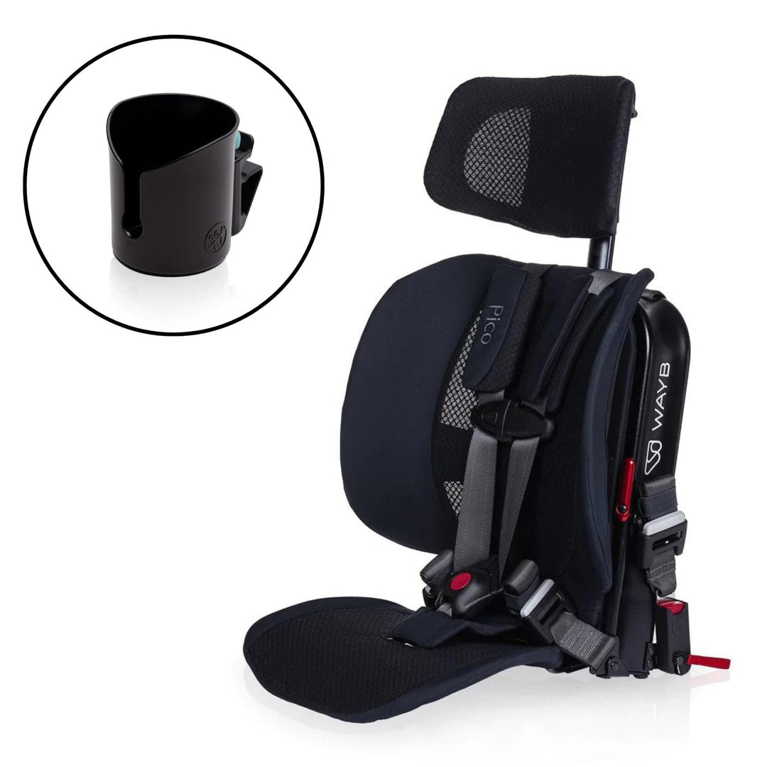 WAYB Pico Forward-Facing Car Seat + Cup Holder Bundle