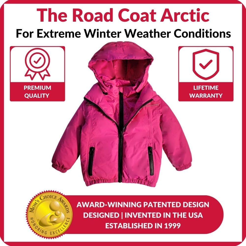 Onekid Car Seat Coat | The Road Coat Arctic - Fuchsia- Strolleria