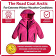 Onekid Car Seat Coat | The Road Coat Arctic - Fuchsia - Bambi Baby
