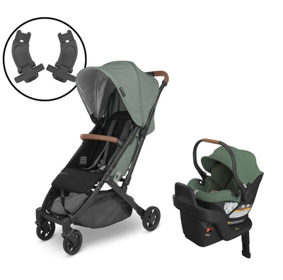 UPPAbaby Minu V2 and Aria Travel System - Gwen / Gwen