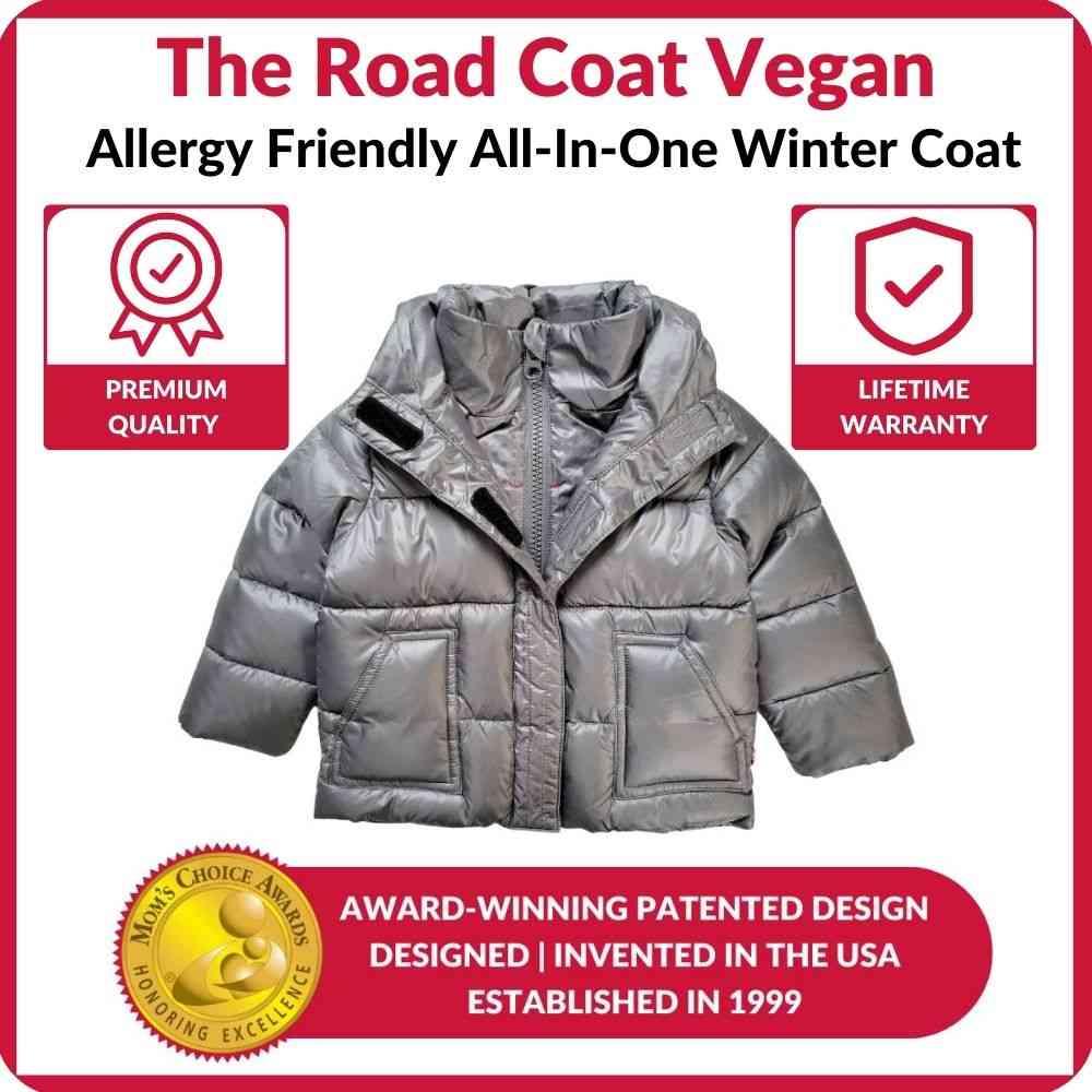 Onekid Car Seat Coat | The Road Coat Vegan - Platinum- Strolleria