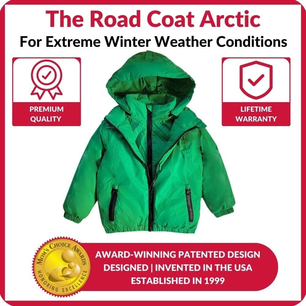 Onekid Car Seat Coat | The Road Coat Arctic - Green- Strolleria