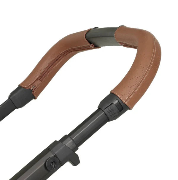 Veer Switch & Roll Leather Kit Stroller (Switchback Seat & Roll Frame, Leather Grips for Handle and Armbar)- Strolleria