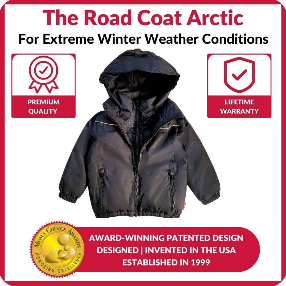 Onekid Car Seat Coat | The Road Coat Arctic - Black- Strolleria