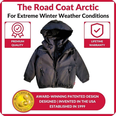 Onekid Car Seat Coat | The Road Coat Arctic - Black