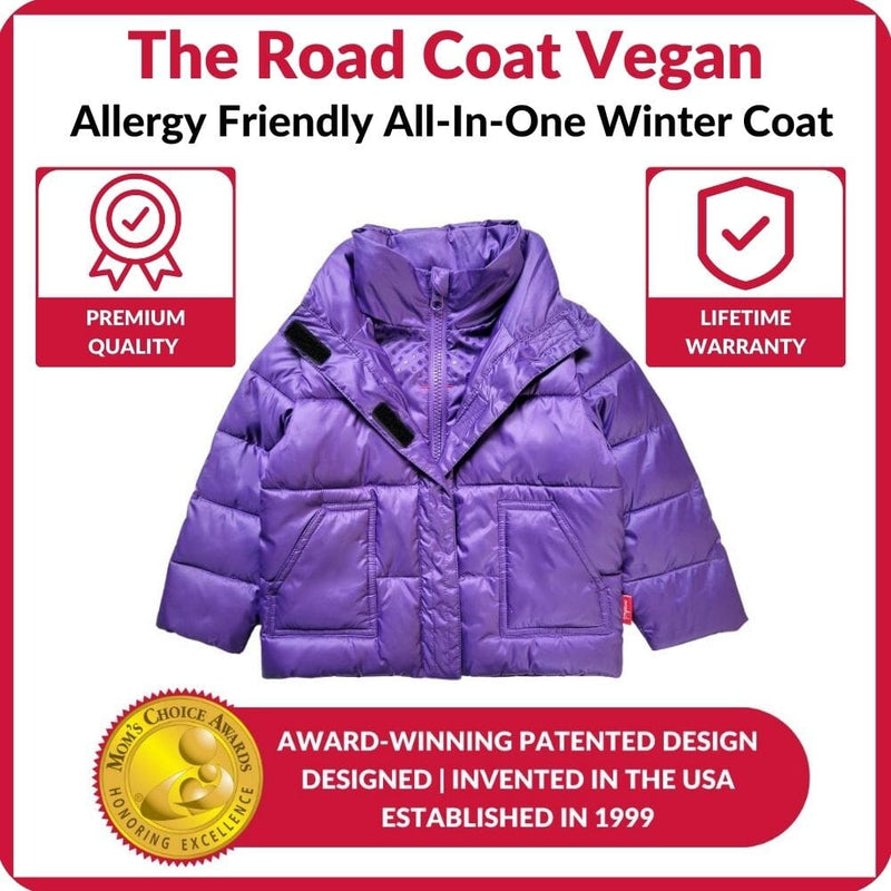 Onekid Car Seat Coat | The Road Coat Vegan - Purple