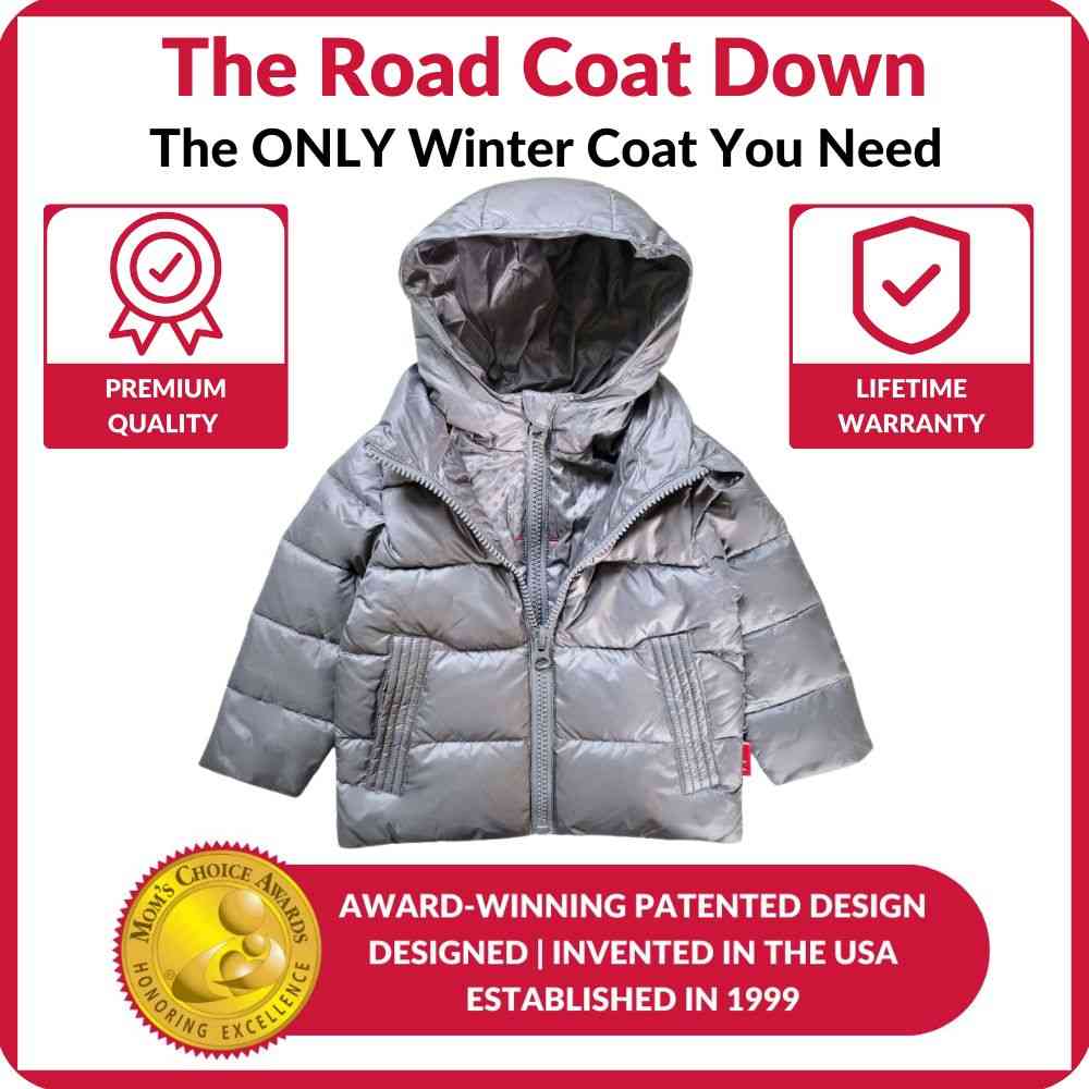 Onekid Car Seat Coat | The Road Coat Down - Platinum- Strolleria