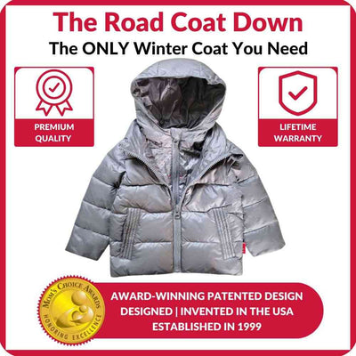 Onekid Car Seat Coat | The Road Coat Down - Platinum