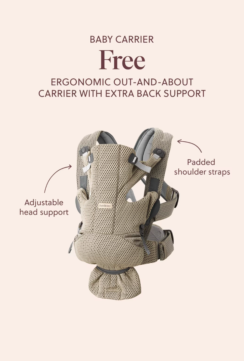 BabyBjörn Baby Carrier Free- Strolleria