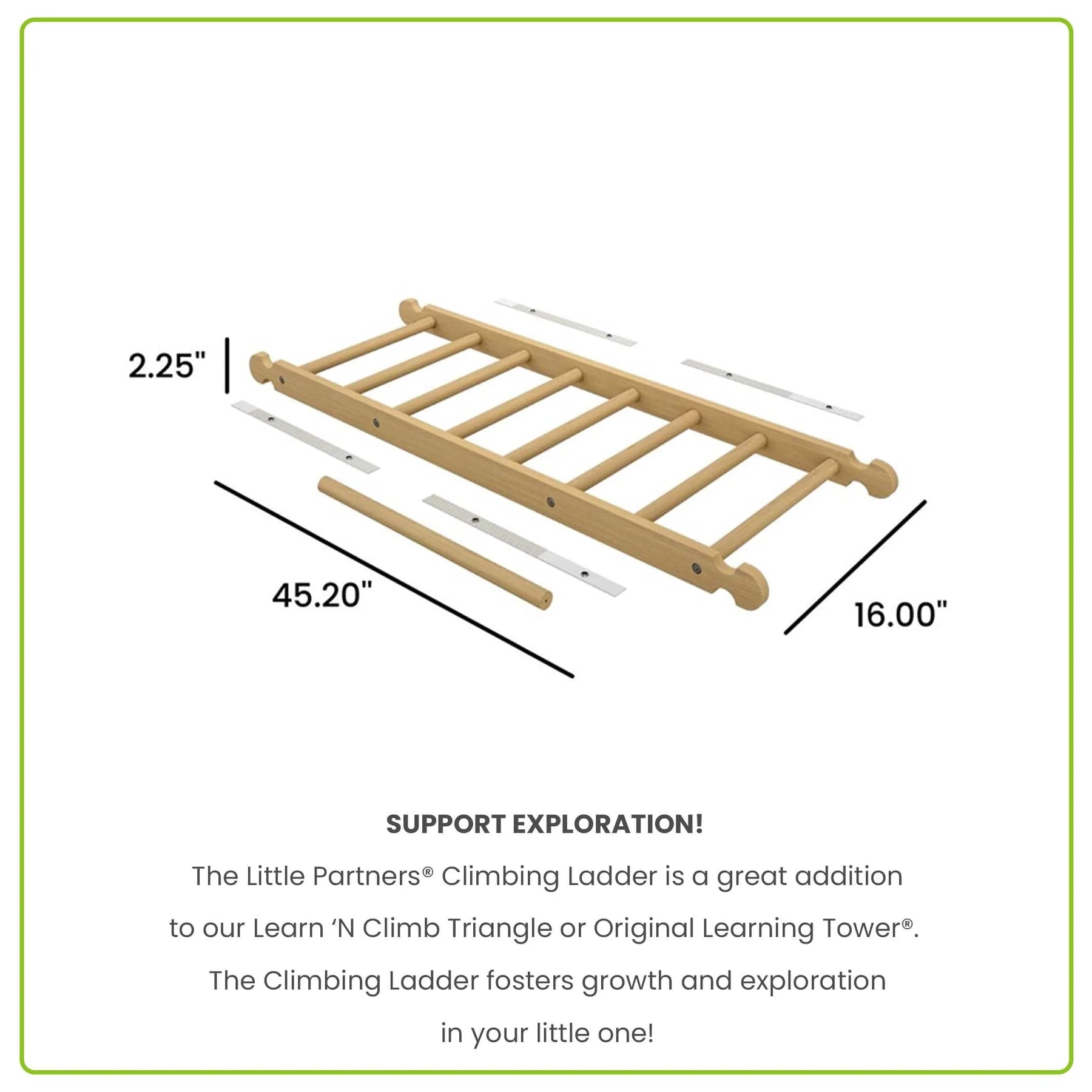 Little Partners Climbing Ladder- Strolleria