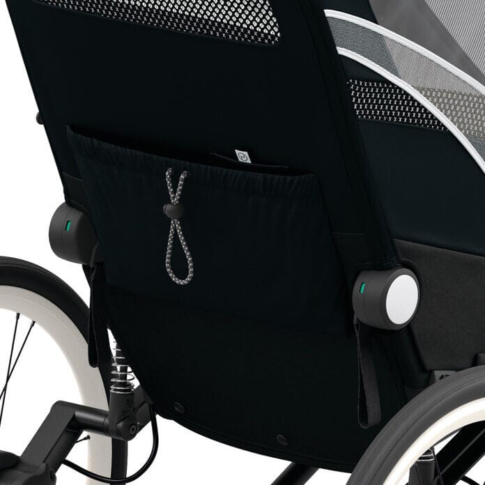 CYBEX Zeno Jogging Stroller Seat Pack - All Black- Strolleria