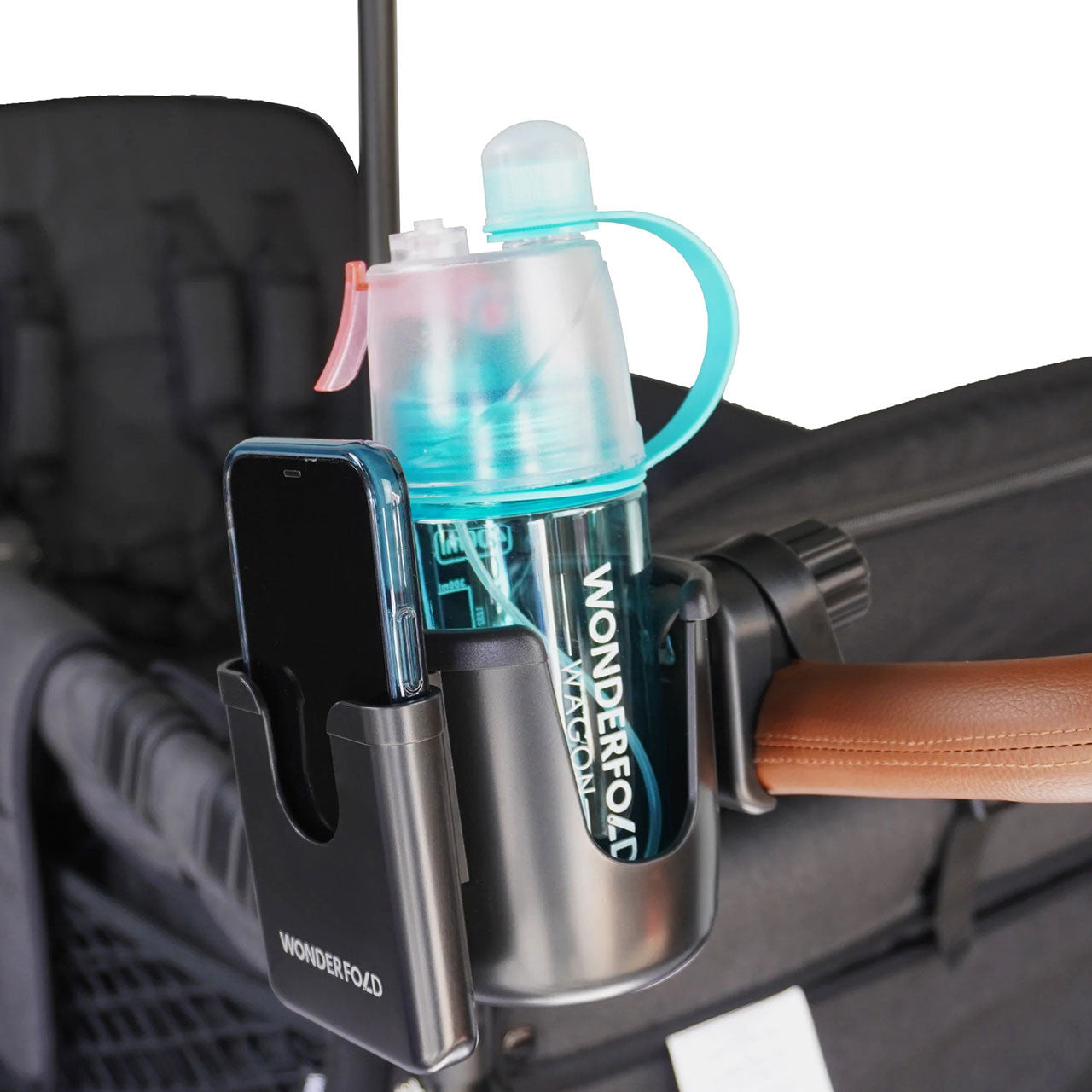 Wonderfold 2-In-1 Cup & Phone Holder (fits all wagons)- Strolleria