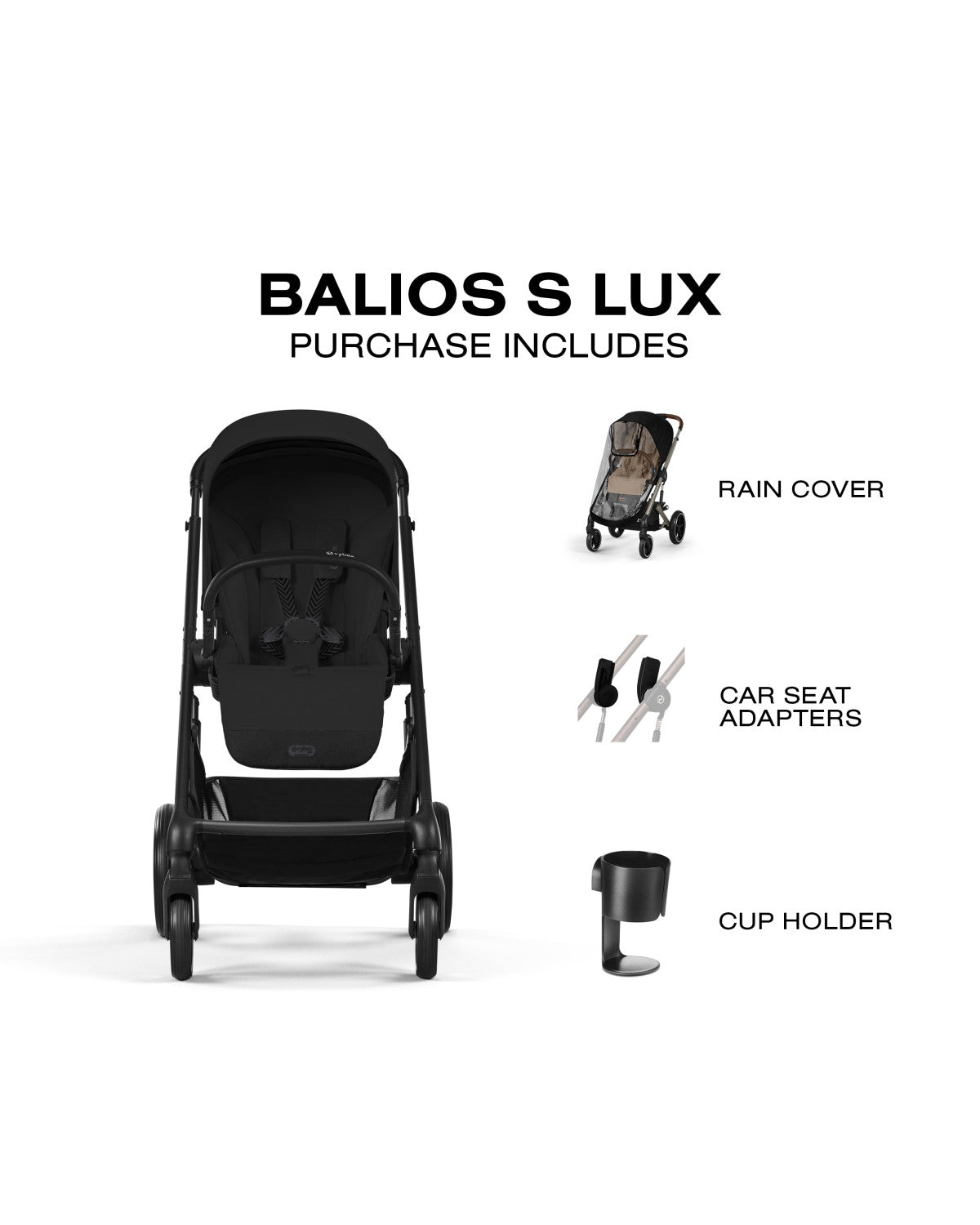 Cybex Balios S Lux Stroller- Strolleria