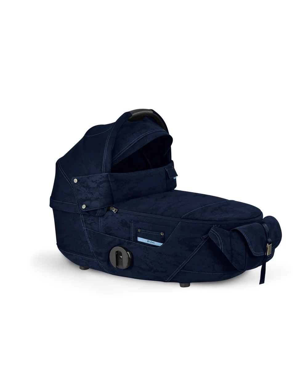 CYBEX MIOS 3 Lux Carry Cot - Rebellious Luxury Denim Blue- Strolleria