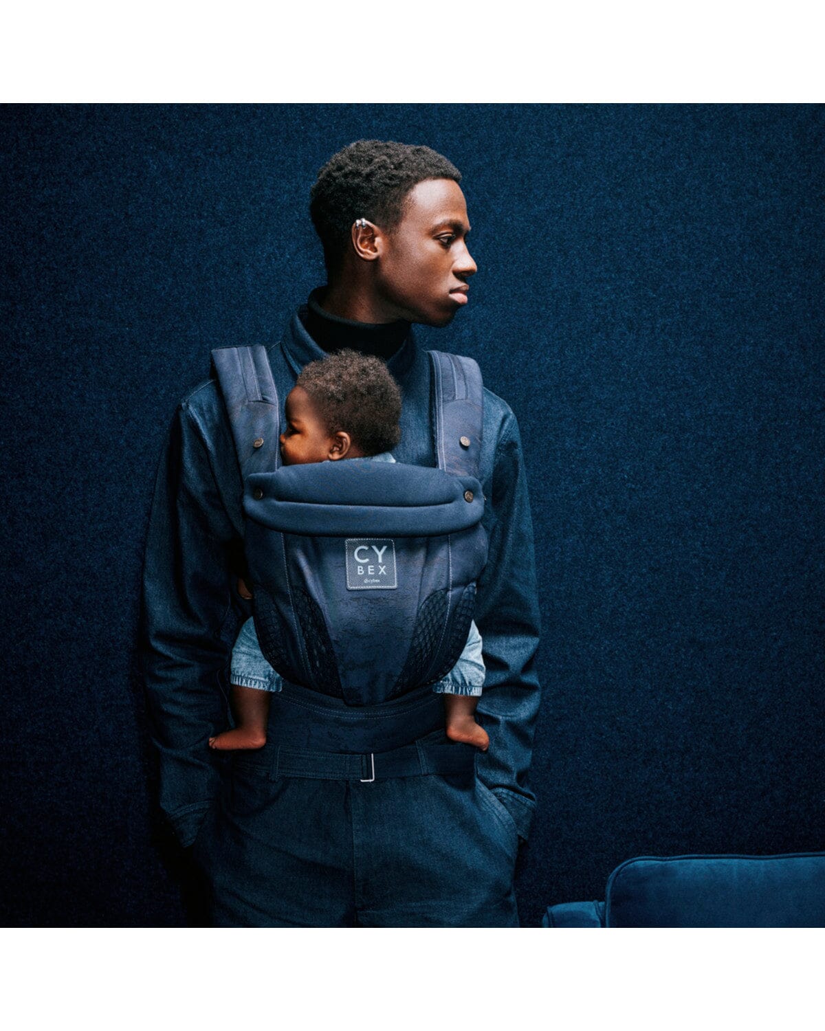 CYBEX COYA Carrier - Rebellious Luxury Denim Blue- Strolleria