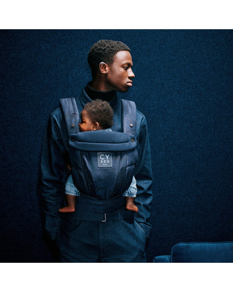 CYBEX COYA Carrier - Rebellious Luxury Denim Blue