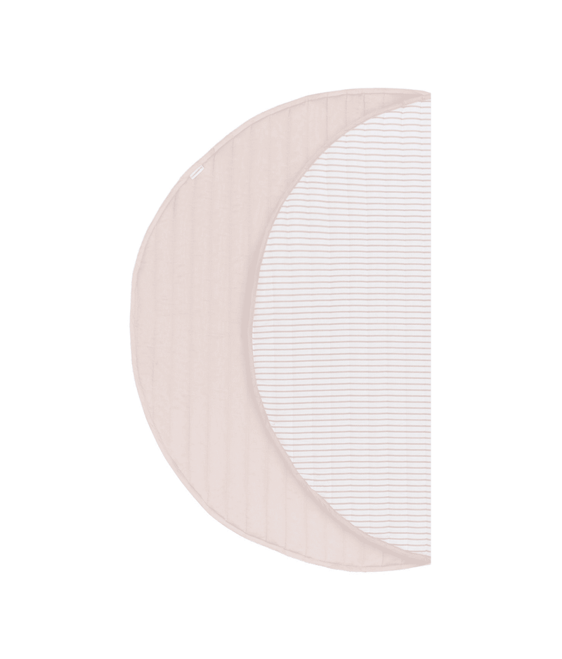 Toddlekind USA Snuggle Mat In Stripes - Blush