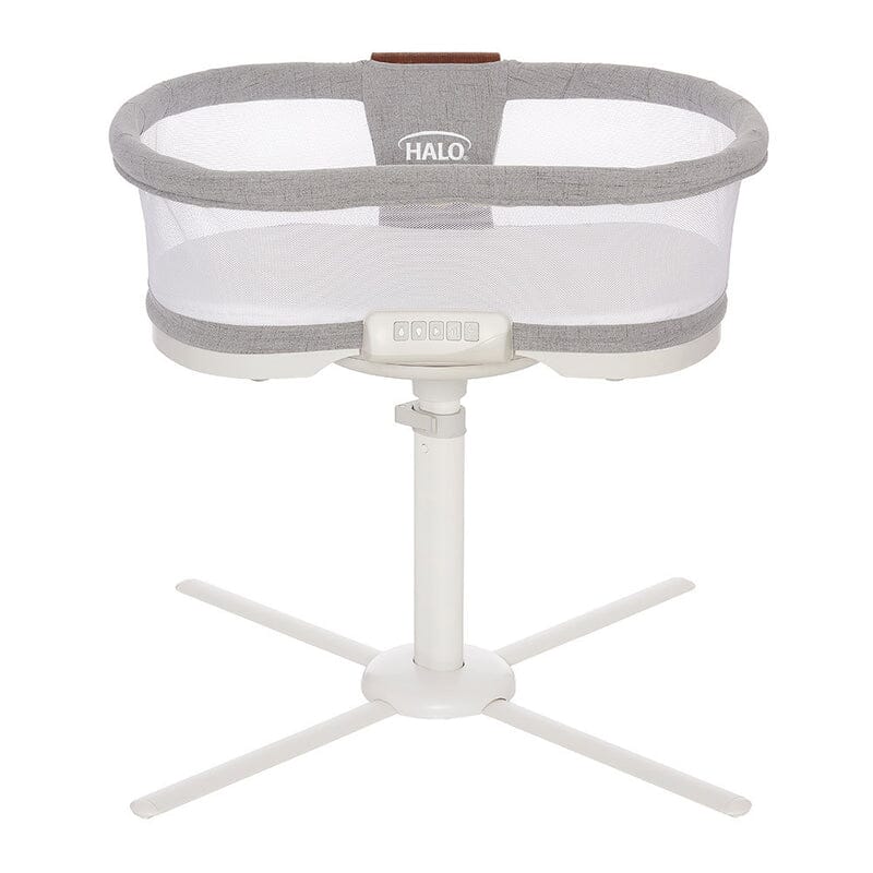 Halo Luxe Next Gen Bassinest in Dove Gray Tweed- Strolleria