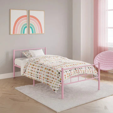 BK Furniture Austin Metal Twin Bed- Strolleria