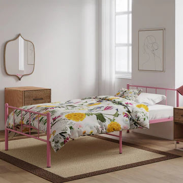 BK Furniture Austin Metal Twin Bed- Strolleria