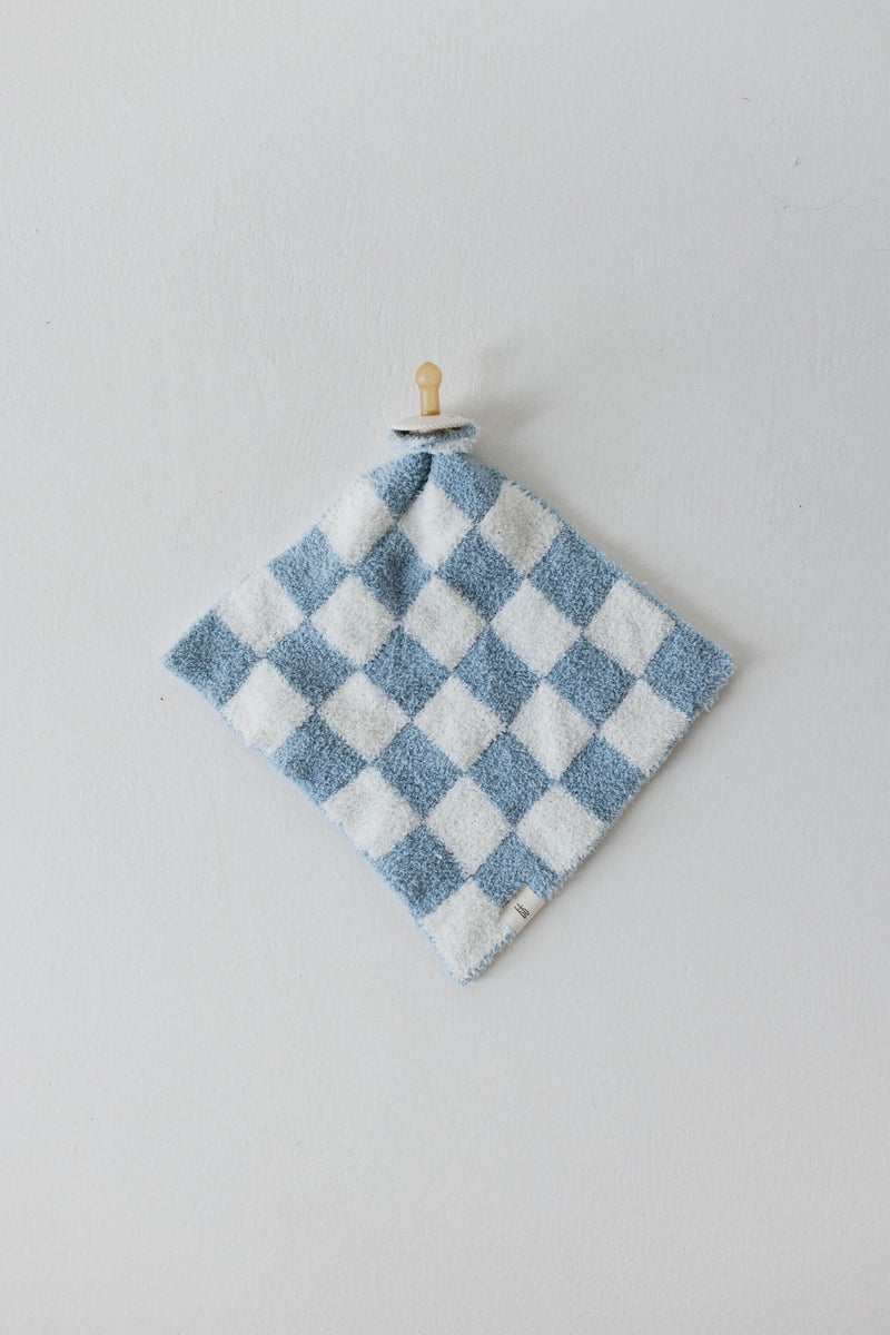 Forever French Baby - Lovey | Sky Checkerboard