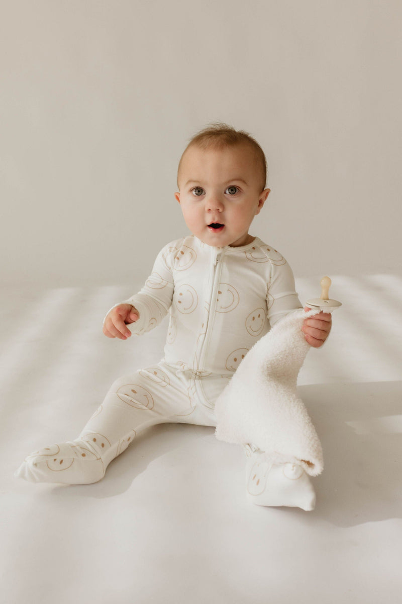 Forever French Baby - Bamboo Zip Pajamas | Just Smile