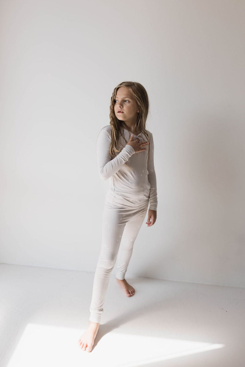 Forever French Baby - Bamboo Two Piece Pajamas | Sparkle! | ff club