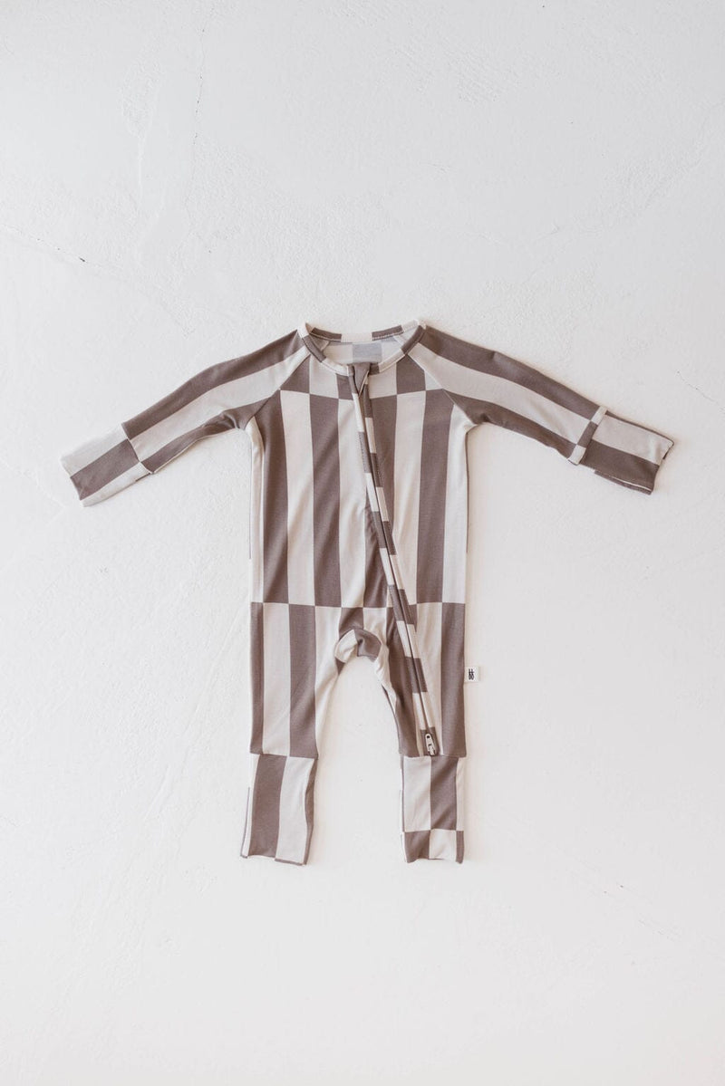 Forever French Baby - Bamboo Zip Pajamas | Tile Stack