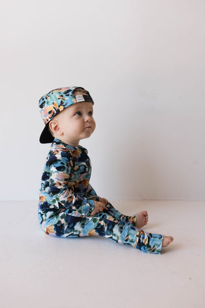 Forever French Baby - Bamboo Zip Pajamas | Charli Print