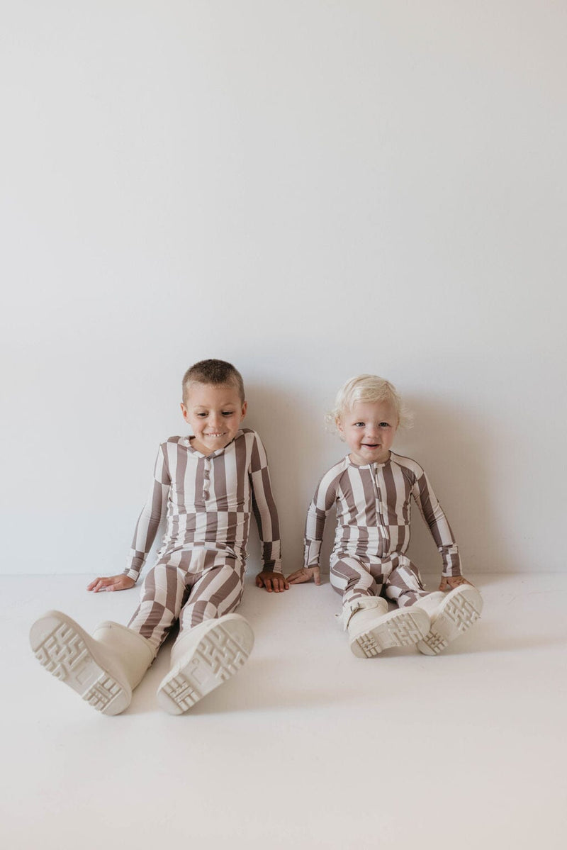 Forever French Baby - Bamboo Two Piece Pajamas | Tile Stack