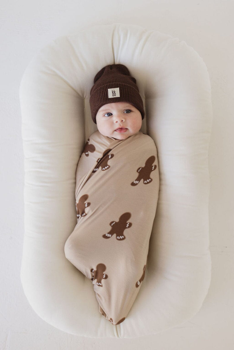 Forever French Baby - Bamboo Swaddle | Gingerbread