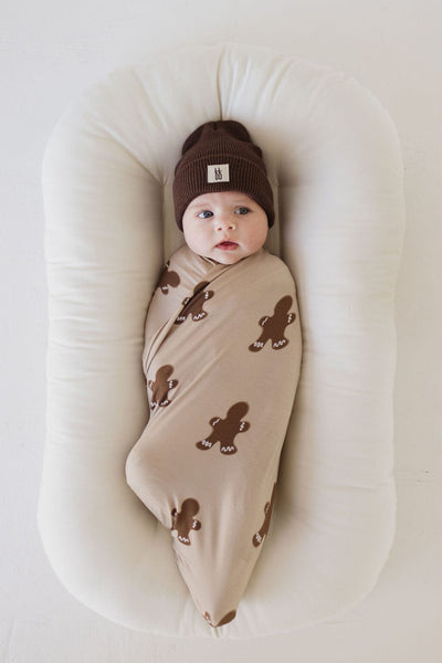 Forever French Baby - Bamboo Swaddle | Gingerbread