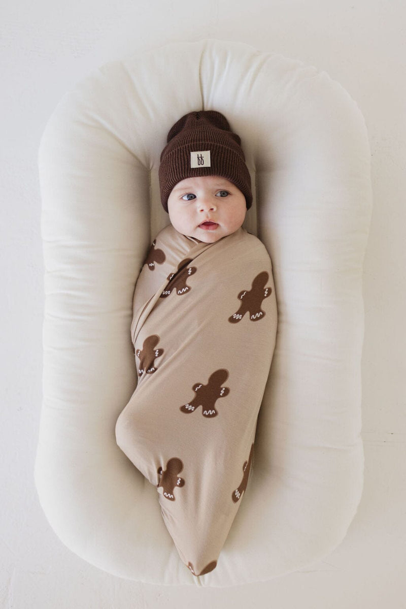 Forever French Baby - Bamboo Swaddle | Gingerbread