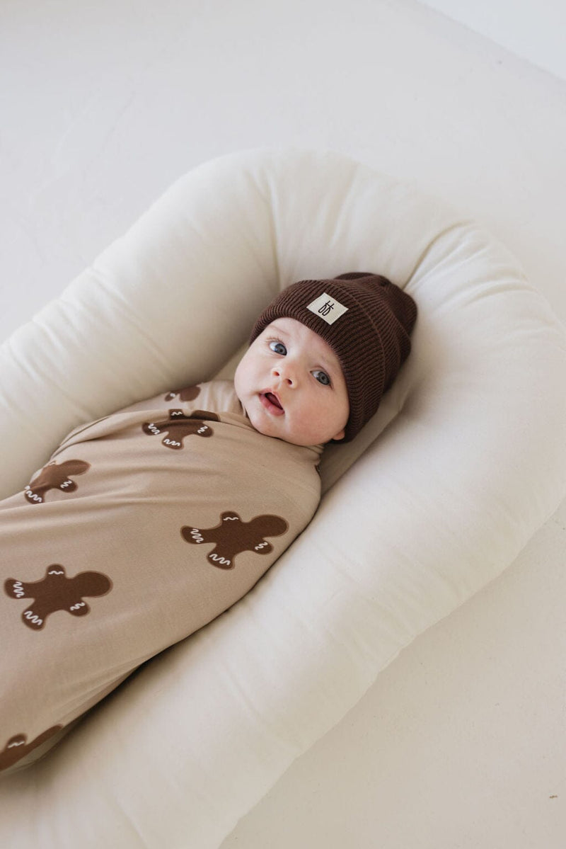 Forever French Baby - Bamboo Swaddle | Gingerbread