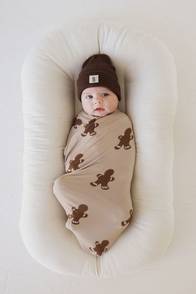 Forever French Baby - Bamboo Swaddle | Gingerbread