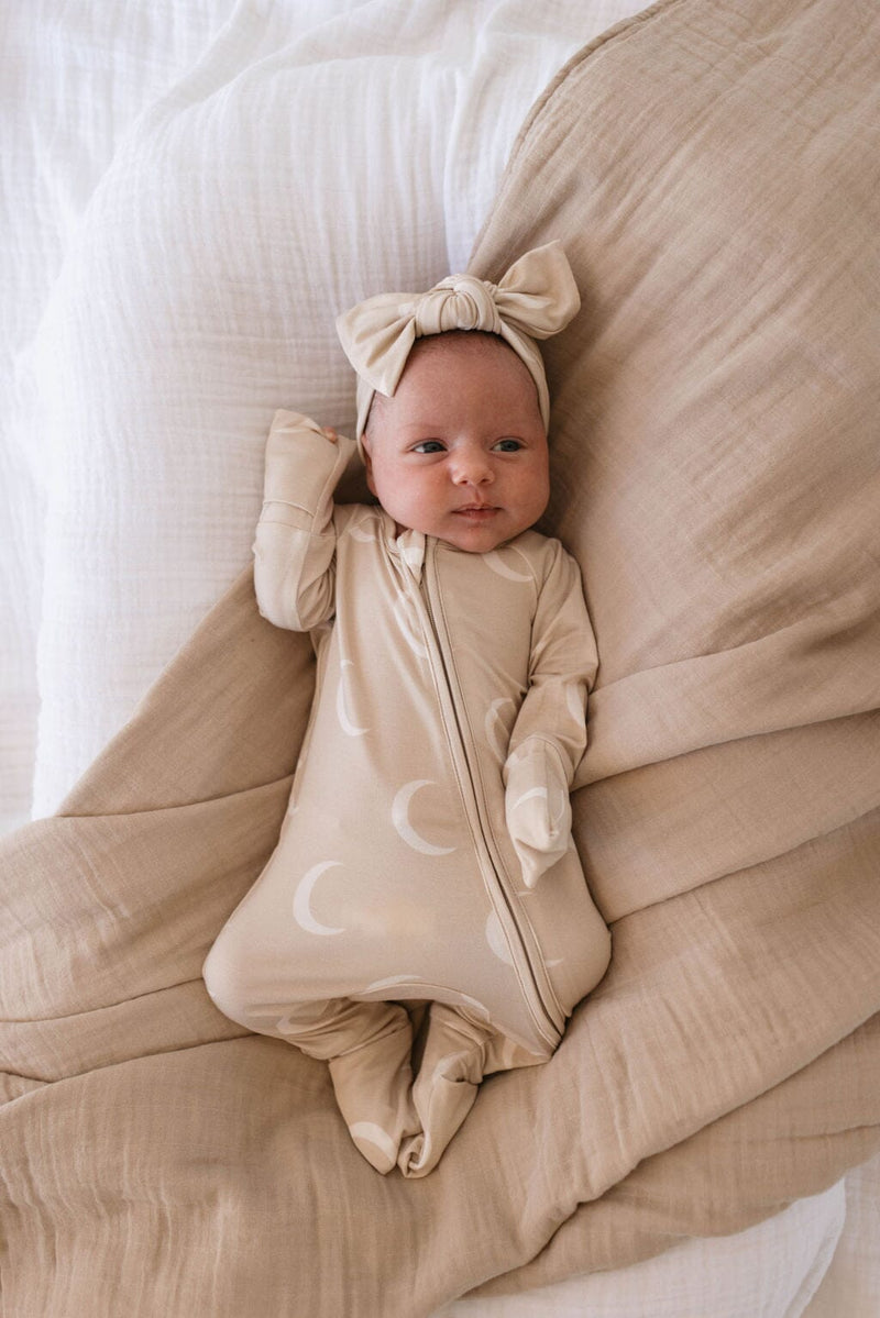 Forever French Baby - Bamboo Zip Pajamas | Luna