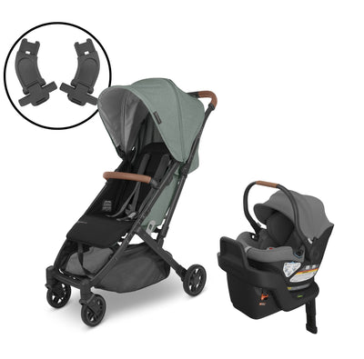 UPPAbaby Minu V2 and Aria Travel System - Gwen / Greyson