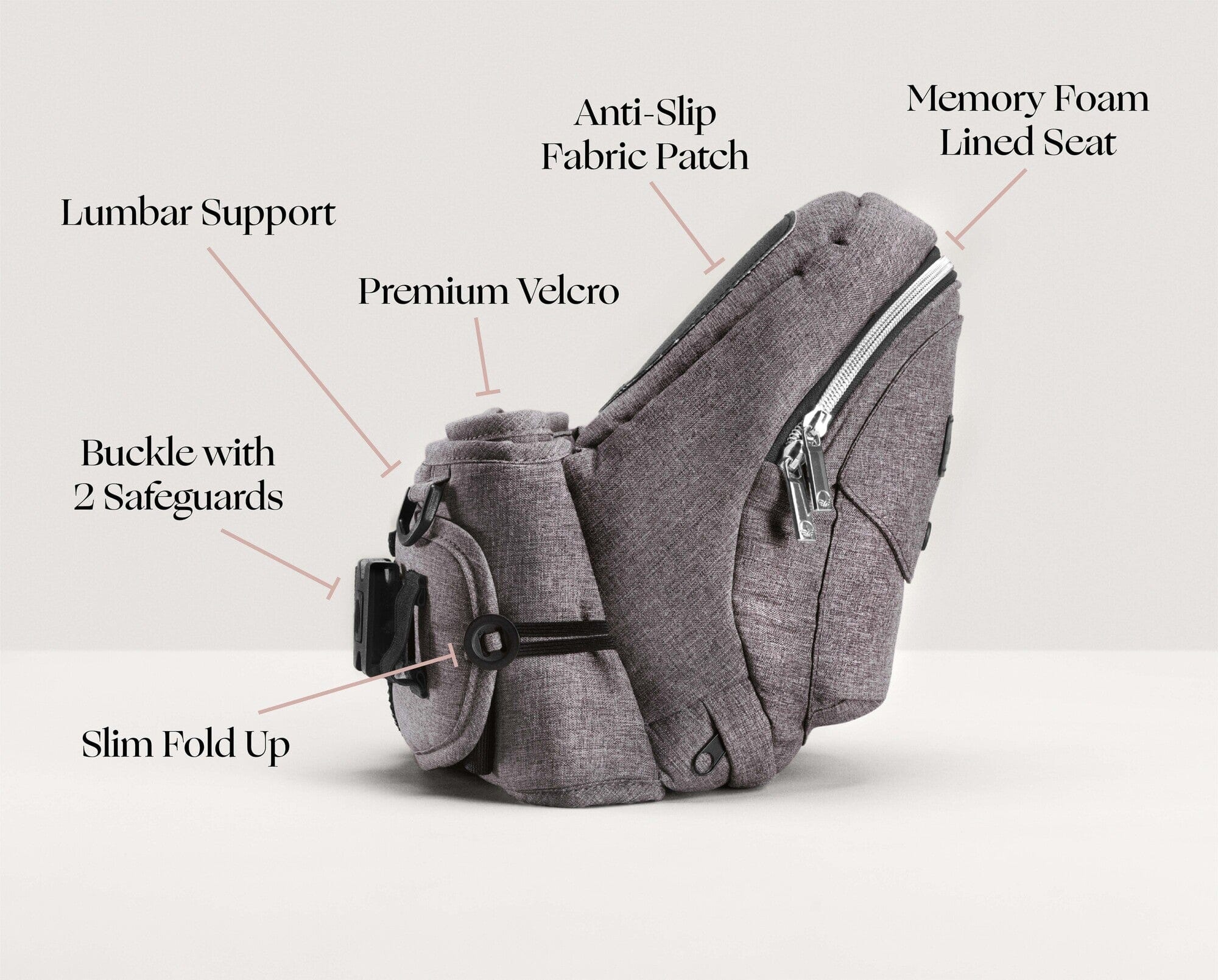 Tushbaby Hipseat Carrier- Strolleria