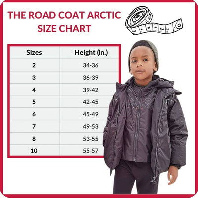 Onekid Car Seat Coat | The Road Coat Arctic - Black