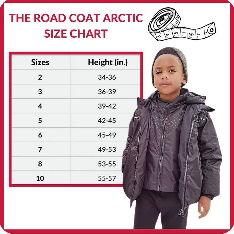 Onekid Car Seat Coat | The Road Coat Arctic - Black