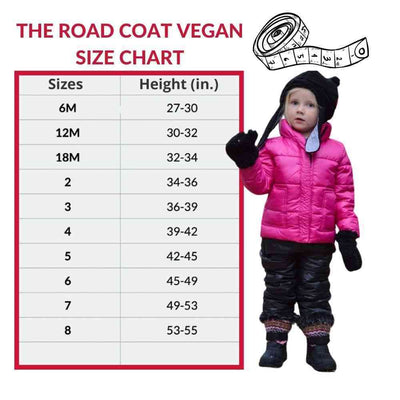 Onekid Car Seat Coat | The Road Coat Vegan - Fuchsia