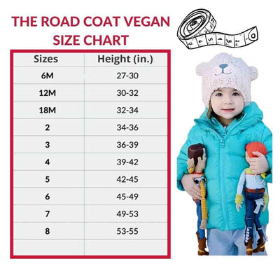 Onekid Car Seat Coat | The Road Coat Vegan - Aqua