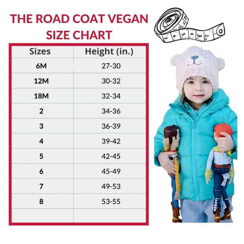 Onekid Car Seat Coat | The Road Coat Vegan - Aqua